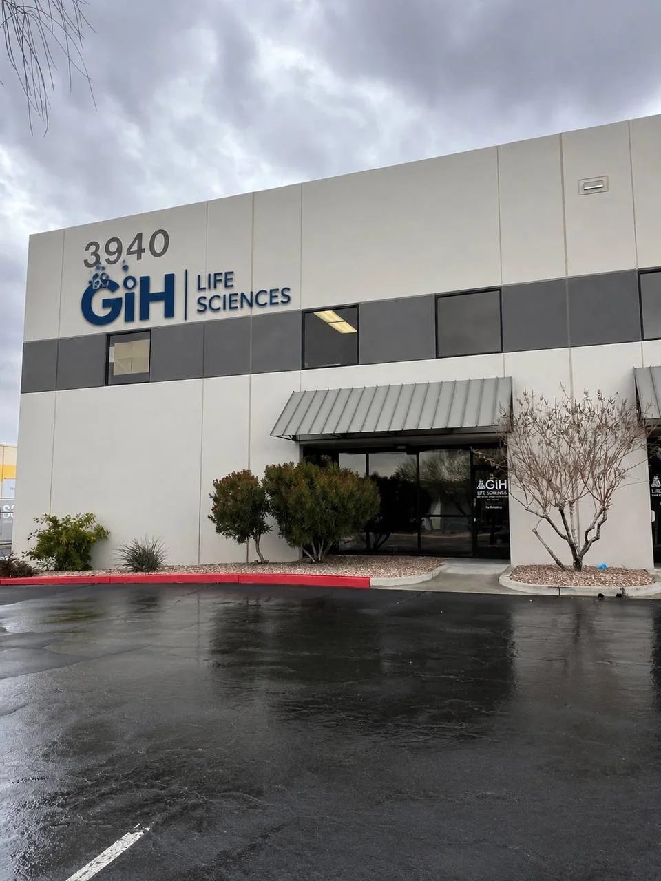 Exterior of the GIH Life Sciences North Las Vegas facility